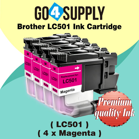 Brother LC501 Compatible Ink Cartridge - 1xM-LC501 | MFC-J1260DW, MFC-J1360DW, MFC-J1410DW, DCP-J100, DCP-J105, MFC-J200