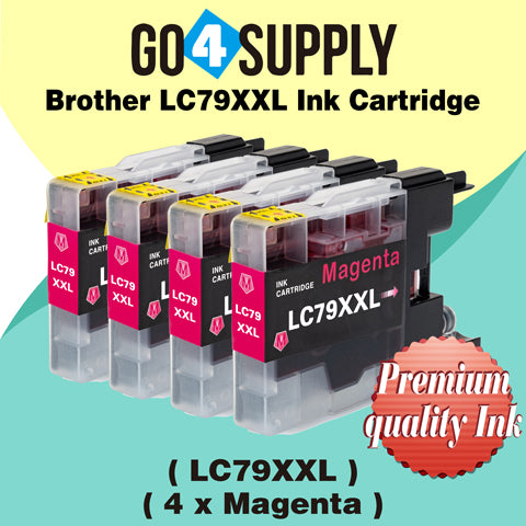 Compatible Brother Magenta LC79XXL LC-79 XXL Ink Cartridge Used for Brother MFC-J6510DW, MFC-J6710DW, MFC-J6910DW, MFC-J5910CDW, MFC-J6710CDW, MFC-J6910CDW, MFC-J5910DW Printers