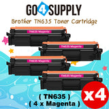 Compatible Magenta Brother TN635 Toner Cartridge Used for HL-L8430CDW HL-L8430CDWT HL-L8570CDW MFC-L8730CDW MFC-L8930CDW MFC-L8970CDW EX575