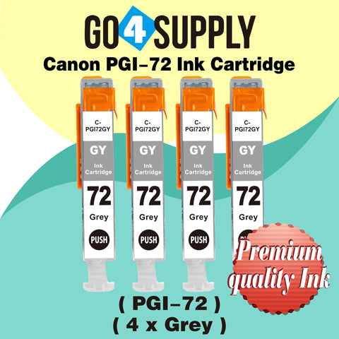 Compatible Canon PGI 72 PGI72 PGI-72 (Gray) Ink Cartridge use with PIXMA Pro-10 Pro 10 Pro10S PRO-10S Pro 10 Printers