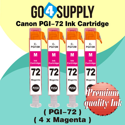 Compatible Canon PGI 72 PGI72 PGI-72 (Magenta) Ink Cartridge use with PIXMA Pro-10 Pro 10 Pro10S PRO-10S Pro 10 Printers