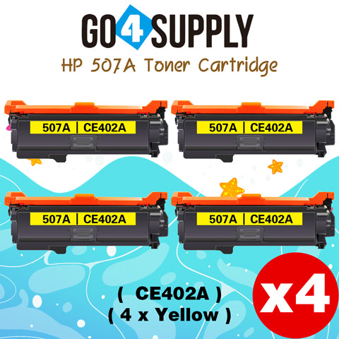 Compatible HP 507A CE403A CE400A CE401A Yellow Toner Cartridge to use for HP Laserjet 500 Color M551 M551n M551dn M575c Printers