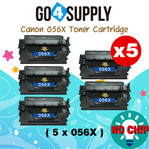 Compatible (NO CHIP) Canon 056H CRG-056H CRG056 Toner Cartridge Use for Canon ImageCLASS LBP325dn LBP325X MF543dw MF543X MF542X Printers
