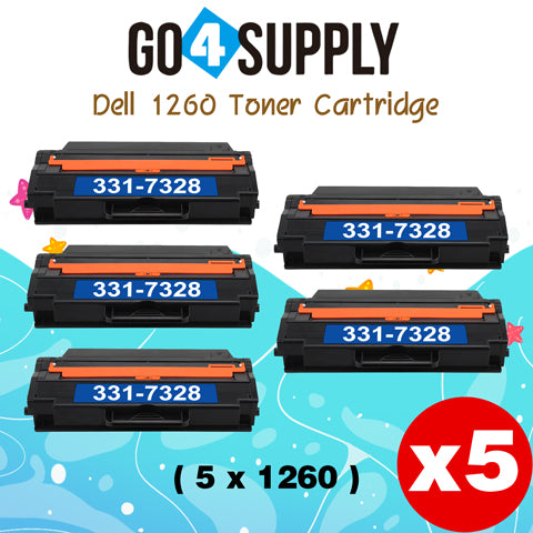 Compatible Dell 331-7328 RWXNT DRYXV Toner Cartridge Used for Dell B1260dn B1260 B1265dn B1265dnf B1265dfw Series Printers