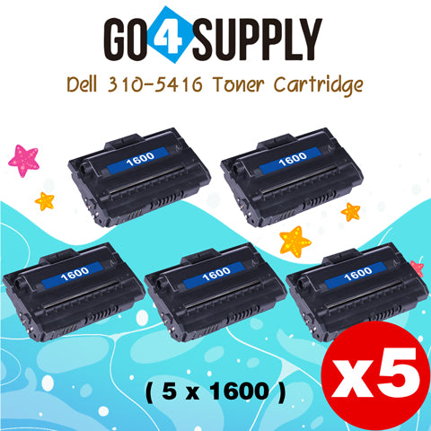 Compatible Dell 310-5416 310-5417 K4671 P4210 T5870 X5015 Multifunction 1600N Toner Cartridge Used for Dell 1600N Printers