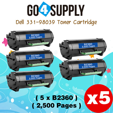 Compatible Dell 331-9803 RGCN6 2360DN Toner Cartridge Used for Dell B2360d, B2360dn, B3460dn, B3465dn, B3465dnf Printers