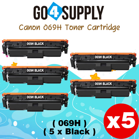 Compatible Canon 069H 069 Black Toner Cartridge Used for Canon imageCLASS MF753Cdw MF751Cdw LBP673cdw LBP674Cdw Series Printers