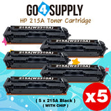 Compatible HP 215A CF215A WITH CHIP Toner Cartridge to use for HP Color Laserjet Pro MFP M182nw M183fw M182 M183 M155 W2310A W2311A W2312A W2313A Printers (Black)