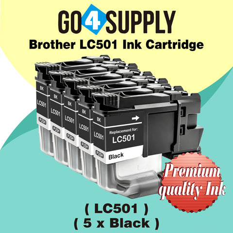 Brother LC501 Compatible Ink Cartridge - 1xB-LC501 | MFC-J1260DW, MFC-J1360DW, MFC-J1410DW, DCP-J100, DCP-J105, MFC-J200