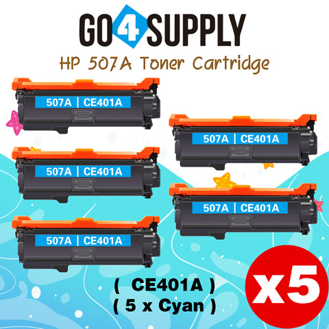 Compatible HP Cyan 507A CE401A CE400A Toner Cartridge to work for HP Laserjet Enterprise M551 M551n M551dn M551xh M570dn M570dw M575f Printers