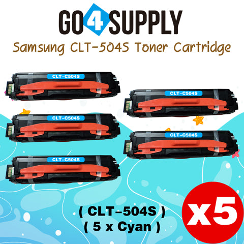 Compatible SAMSUNG CLT-504S CLT504S CLT 504S Cyan Toner Cartridge to use for SAMSUNG SL-C1810W SL-C1860FW CLX-4195N CLX-4195FN CLX-4195FW CLP-415N CLP-415NW Printers