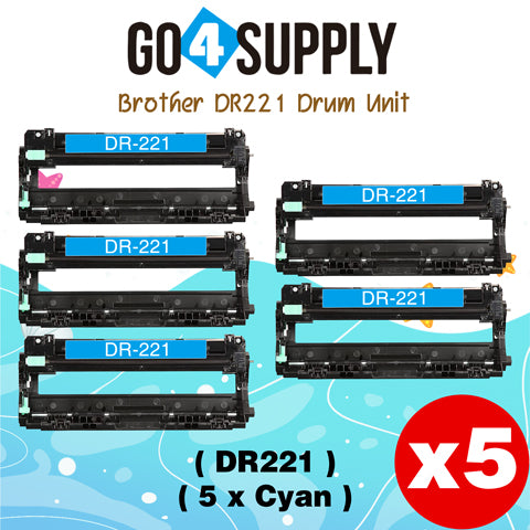 Compatible Brother DR221 DR-221 DR221CL Cyan Drum Unit Used for Brother HL-3140cw, HL-3170cdw, HL-3180CDW, MFC-9130cw, MFC-9330cdw, MFC-9340cdw, DCP-9020CDN Printer