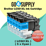 Brother LC501XL Compatible Ink Cartridge - 1xC-LC501XL | MFC-J1260DW, MFC-J1360DW, MFC-J1410DW, DCP-J100, DCP-J105, MFC-J200