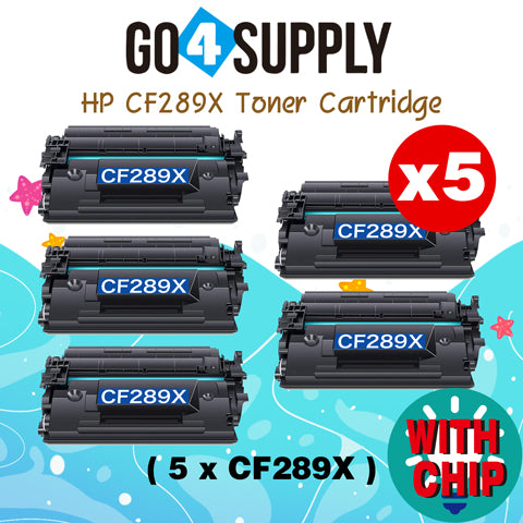 Compatible HP 89X CF289X 89A (WIHT CHIP, 10,000 pages) Toner Cartridge use for HP LaserJet Enterprise Flow MFP M528c, M528z; HP LaserJet Enterprise M507dn, M507dng, M507n, M507x; HP LaserJet Enterprise MFP M528dn, MFP M528f Printers