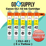 Compatible Canon CLI 42 CLI42 CLI-42 (Yellow) Ink Cartridge use with PIXMA Pro-100 Pro 100 Printers