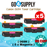 Compatible Canon 069H 069 Magenta Toner Cartridge Used for Canon imageCLASS MF753Cdw MF751Cdw LBP673cdw LBP674Cdw Series Printers