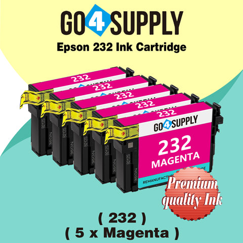 Compatible Epson 232 XL 232XL 232 Magenta Ink Cartridge Replacement for Epson Expression Home XP-4200 XP-4205 Workforce WF-2930 WF-2950 Printer