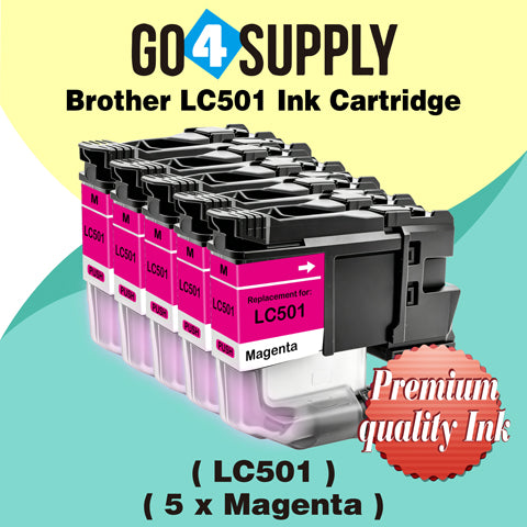Brother LC501 Compatible Ink Cartridge - 1xM-LC501 | MFC-J1260DW, MFC-J1360DW, MFC-J1410DW, DCP-J100, DCP-J105, MFC-J200