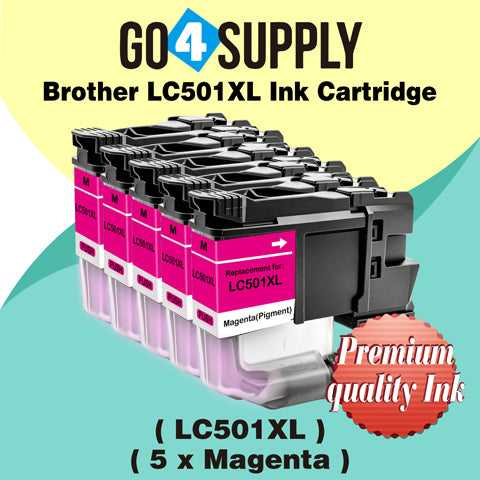 Brother LC501XL Compatible Ink Cartridge - 1xM-LC501XL | MFC-J1260DW, MFC-J1360DW, MFC-J1410DW, DCP-J100, DCP-J105, MFC-J200