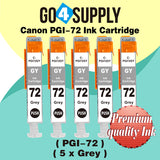 Compatible Canon PGI 72 PGI72 PGI-72 (Gray) Ink Cartridge use with PIXMA Pro-10 Pro 10 Pro10S PRO-10S Pro 10 Printers