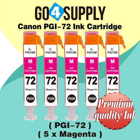 Compatible Canon PGI 72 PGI72 PGI-72 (Magenta) Ink Cartridge use with PIXMA Pro-10 Pro 10 Pro10S PRO-10S Pro 10 Printers