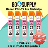 Compatible Canon PGI 72 PGI72 PGI-72 (Photo Magenta) Ink Cartridge use with PIXMA Pro-10 Pro 10 Pro10S PRO-10S Pro 10 Printers