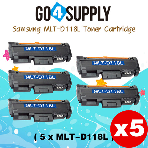 Compatible Samsung MLT-D118L D118L MLTD118L (High Yield) Toner Cartridge use with Samsung Xpress M3015DW, XpressM0365FW Printers