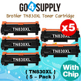 Compatible Brother TN830xl TN830 Toner Cartridge Used for Brother HL-L2460DW L2405W L2400D L2420DW L2460DWXL L2465DW L2467DW L2865DW L2480DW DCP-L2640DW L2647DW MFC-L2820DW L2760DW L2807DW L2820DWXL L2900DW L2900DWXL L2980DW