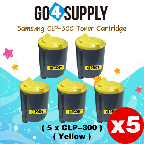 Compatible SAMSUNG CLP-300 CLP-Y300A Yellow Toner Cartridge to use for SAMSUNG CLP-300 CLP-300N CLX-2160 CLX-2160N CLX-3160 CLX-3160FN Printers