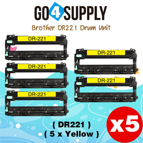 Compatible Brother DR221 DR-221 DR221CL Yellow Drum Unit Used for Brother HL-3140cw, HL-3170cdw, HL-3180CDW, MFC-9130cw, MFC-9330cdw, MFC-9340cdw, DCP-9020CDN Printer