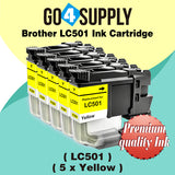 Brother LC501 Compatible Ink Cartridge - 1xY-LC501 | MFC-J1260DW, MFC-J1360DW, MFC-J1410DW, DCP-J100, DCP-J105, MFC-J200