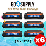 Compatible Dell 331-7328 RWXNT DRYXV Toner Cartridge Used for Dell B1260dn B1260 B1265dn B1265dnf B1265dfw Series Printers