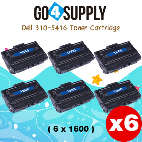 Compatible Dell 310-5416 310-5417 K4671 P4210 T5870 X5015 Multifunction 1600N Toner Cartridge Used for Dell 1600N Printers