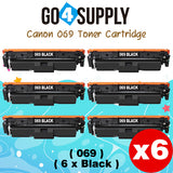 Compatible Canon 069 Black Toner Cartridge Used for Canon Color imageCLASS MF753Cdw MF751Cdw LBP674Cdw Printers