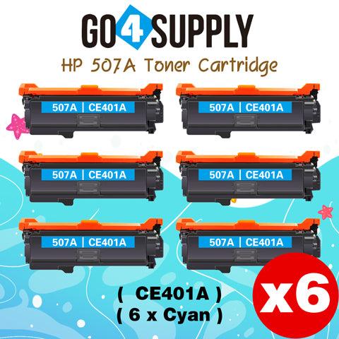 Compatible HP Cyan 507A CE401A CE400A Toner Cartridge to work for HP Laserjet Enterprise M551 M551n M551dn M551xh M570dn M570dw M575f Printers