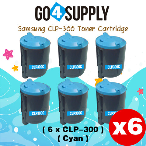 Compatible SAMSUNG CLP300 CLP-C300A Cyan Toner Cartridge to use for SAMSUNG CLP-300 CLP-300N CLX-2160 CLX-2160N CLX-3160 CLX-3160FN Printers