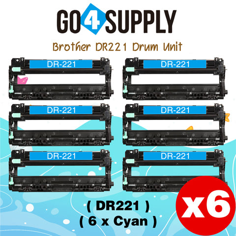 Compatible Brother DR221 DR-221 DR221CL Cyan Drum Unit Used for Brother HL-3140cw, HL-3170cdw, HL-3180CDW, MFC-9130cw, MFC-9330cdw, MFC-9340cdw, DCP-9020CDN Printer