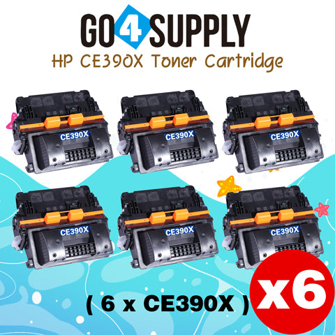 Compatible HP 90X 390X CE390X Toner Cartridge work with HP LaserJet Enterprise 600 Printer M602dn, M602n, M602x, M603dn, M603n, M603xh; LaserJet Enterprise M4555f MFP, M4555fskm MFP, M4555h MFP Printers