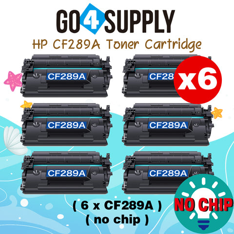 Compatible HP 89A CF289A (NO CHIP) Toner Cartridge use for HP LaserJet Enterprise Flow MFP M528c, M528z; HP LaserJet Enterprise M507dn, M507dng, M507n, M507x; HP LaserJet Enterprise MFP M528dn, MFP M528f Printers