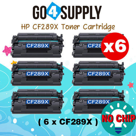 Compatible HP 89X CF289X 89A (NO CHIP, 10,000 pages) Toner Cartridge use for HP LaserJet Enterprise Flow MFP M528c, M528z; HP LaserJet Enterprise M507dn, M507dng, M507n, M507x; HP LaserJet Enterprise MFP M528dn, MFP M528f Printers