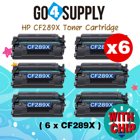 Compatible HP 89X CF289X 89A (WIHT CHIP, 10,000 pages) Toner Cartridge use for HP LaserJet Enterprise Flow MFP M528c, M528z; HP LaserJet Enterprise M507dn, M507dng, M507n, M507x; HP LaserJet Enterprise MFP M528dn, MFP M528f Printers