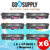 Compatible HP 508X CF363X Magenta Toner Cartridge to use for HP Color LaserJet Enterprise Flow MFP M577c, M577z; HP Color LaserJet Enterprise M552dn, M553dh, M553dn, M553n, M553x; HP Color LaserJet Enterprise MFP M577dn, M577f Printers