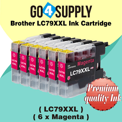 Compatible Brother Magenta LC79XXL LC-79 XXL Ink Cartridge Used for Brother MFC-J6510DW, MFC-J6710DW, MFC-J6910DW, MFC-J5910CDW, MFC-J6710CDW, MFC-J6910CDW, MFC-J5910DW Printers