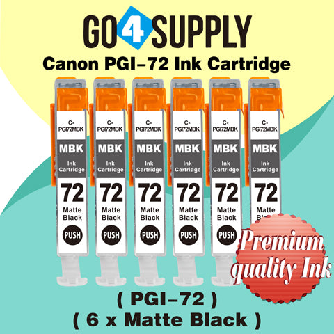 Compatible Canon PGI 72 PGI72 PGI-72 (Matte Black) Ink Cartridge use with PIXMA Pro-10 Pro 10 Pro10S PRO-10S Pro 10 Printers