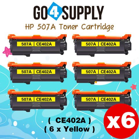 Compatible HP 507A CE403A CE400A CE401A Yellow Toner Cartridge to use for HP Laserjet 500 Color M551 M551n M551dn M575c Printers