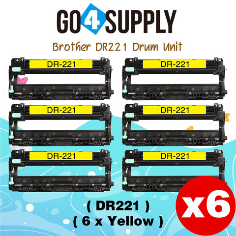 Compatible Brother DR221 DR-221 DR221CL Yellow Drum Unit Used for Brother HL-3140cw, HL-3170cdw, HL-3180CDW, MFC-9130cw, MFC-9330cdw, MFC-9340cdw, DCP-9020CDN Printer