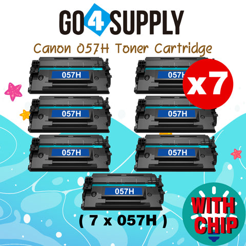 Compatible Canon 057H Black High Yield (WITH CHIP) Toner Cartridge use for Canon imageCLASS LBP228dw, LBP227dw, LBP226dw MF449dw, MF448dw, MF445dwLaser Printers