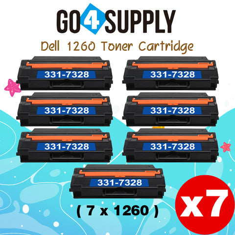 Compatible Dell 331-7328 RWXNT DRYXV Toner Cartridge Used for Dell B1260dn B1260 B1265dn B1265dnf B1265dfw Series Printers