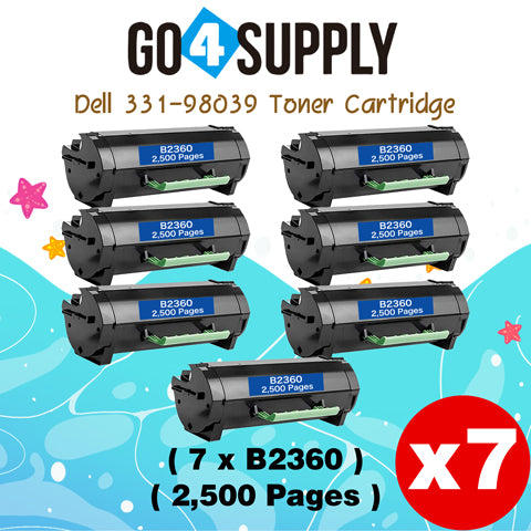 Compatible Dell 331-9803 RGCN6 2360DN Toner Cartridge Used for Dell B2360d, B2360dn, B3460dn, B3465dn, B3465dnf Printers