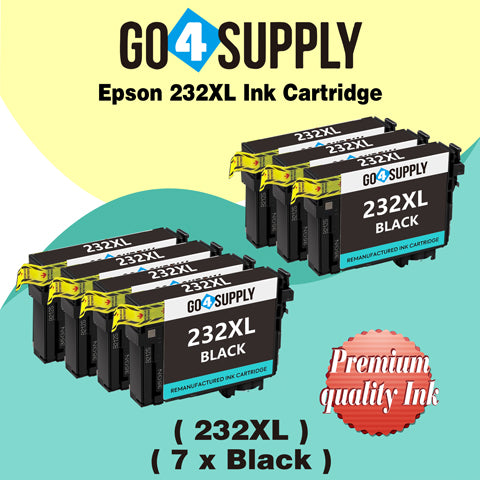 Compatible Epson 232 XL 232XL 232 Black Ink Cartridge Replacement for Epson Expression Home XP-4200 XP-4205 Workforce WF-2930 WF-2950 Printer